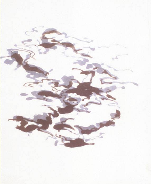 Peter Schroth
Blue and Brown, 2007
marker on rice paper, 12 x 9 inches