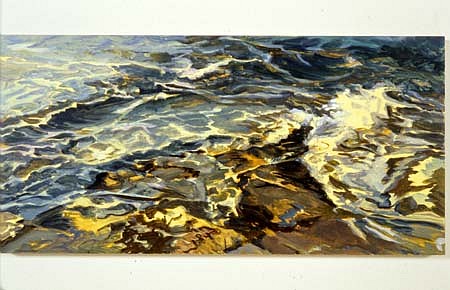 Susan Shatter
Wave Change, 2002
oil on wood, 12 x 24 inches