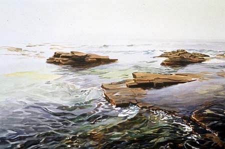 Susan Shatter
Sea Ledge, 2001
watercolor on paper, 40 x 60 inches