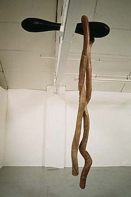 Christopher Romer
Alpha (Rythmic Wave), 1993
wood, parchment, 126 x 78 x 24 inches