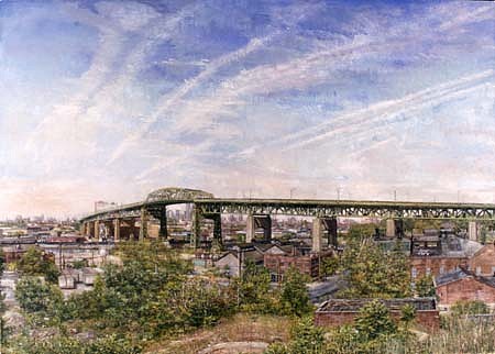 Sjoerd Doting
Kosciuszko Bridge, 1997 - 1999
oil on canvas, 56 x 78 inches