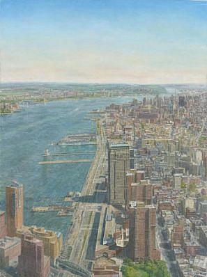 Sjoerd Doting
From the World Trade Center, Looking Northwest, 2001-2002
oil on canvas, 62 x 46 inches