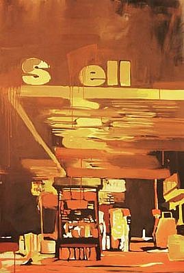 Carl Auge
Sell No. 2, 2005
oil on canvas, 44 x 36 inches
