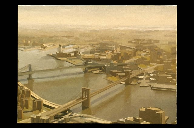 Diana Horowitz
East River and Bridges, 2001
oil on canvas, 15 x 20 in.