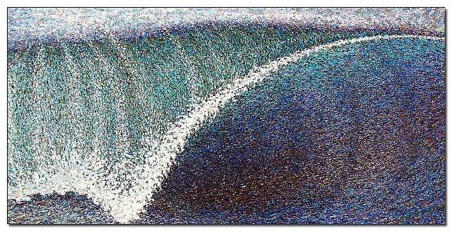 Fitz Maurice
Wave, 2007
oil on linen canvas, 84 x 48 in.