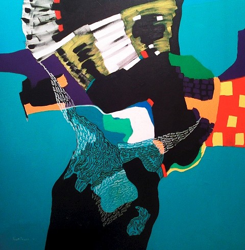 Reem Hassan
Women, 2012
acrylic colors, 100 x 100 cm