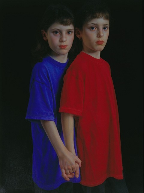 Bill Vuksanovich
Sisters II, 2006
color pencil, nero pencil on paper, 37 1/8 x 28 3/8 in.