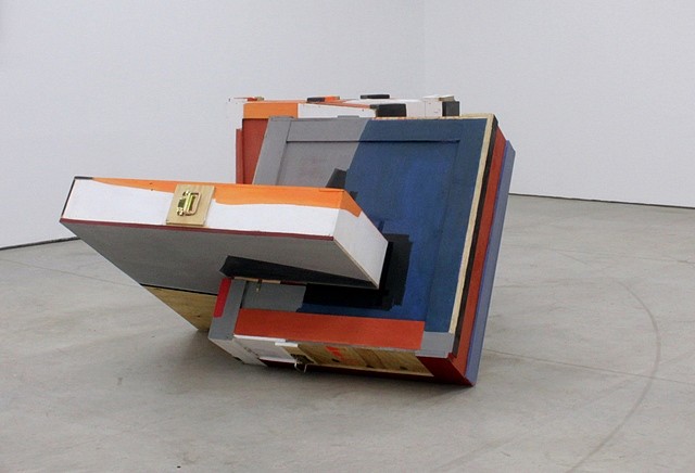 Miren Doiz
Fragile II, 2012
sculpture, transport boxes of artwork, acrylic, 59 1/2 x 78 3/4 x 78 3/4 in.