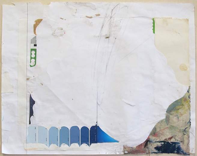 Moses Hoskins
Untitled, 2012
collage media on Strathmore 25% cotton rag paper, 17 1/2 x 20 1/2 in.