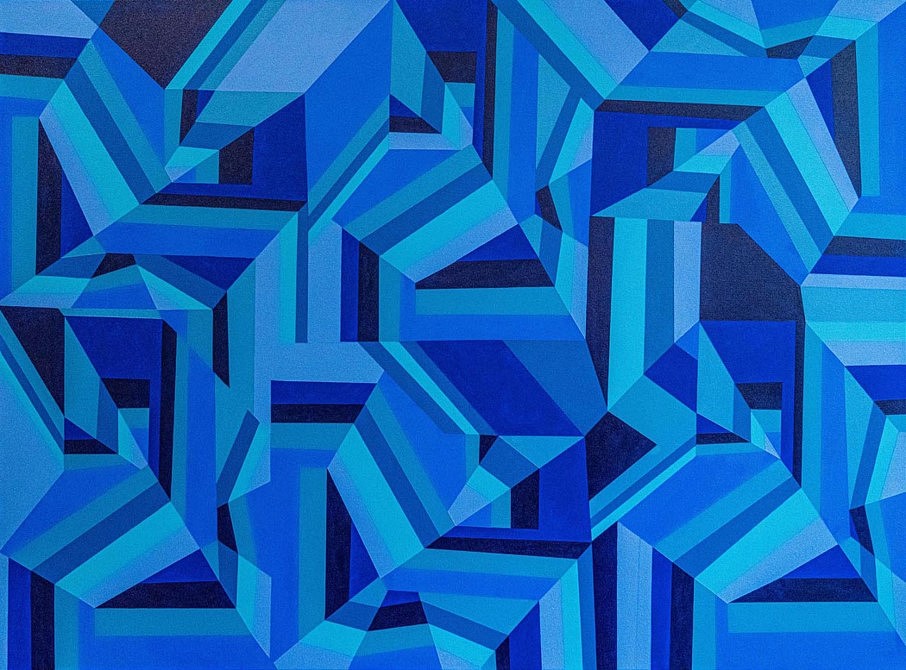 Ebtisam Abdulaziz
The Blues, 2022
acrylic on canvas, 48 x 36 in.