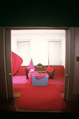 Micki Watanabe
Present, 2000
site specific installation, mixed media