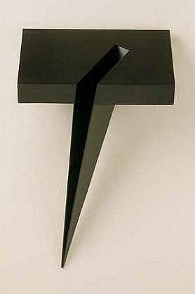 Lois Teicher
Square with Rectangle and Wedge, 1995
painted aluminum, 29 x 20 x 12 inches