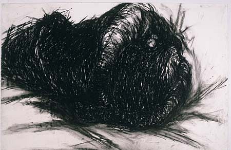 Mary Ting
Untitled- from the Mounds Series, 1989
charcoal on paper, 32 x 48 inches