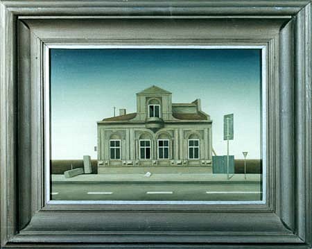 Mitko Tozev
The Lonely House, 1996
oil on canvas, 35 x 50 inches