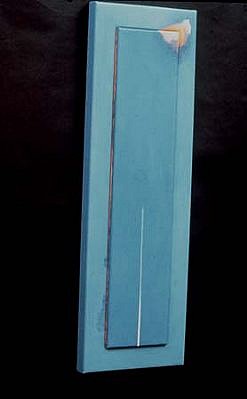 Alvin Smith
For Langston Hughes, 1989
oil, 62 x 20 1/4 inches
diptych
