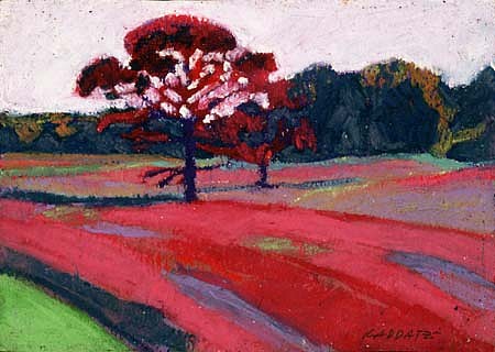 Robin Raddatz
Trees # 5, 2001
oil pastel, 4 x 5 inches
