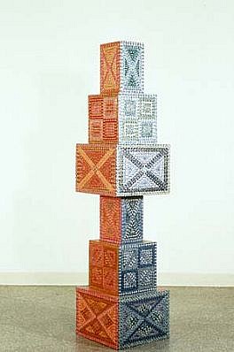 Liz Quisgard
Y Tower, 1994
plywood, acrylic, 64 inches