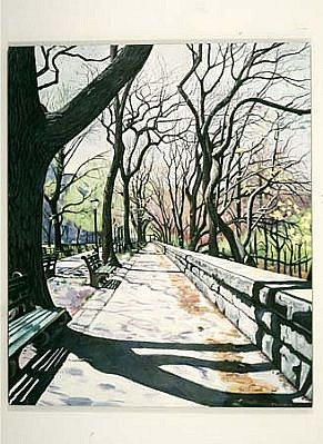 James Rauchman
Riverside Park #3, 1995
oil on canvas, 64 x 54 inches