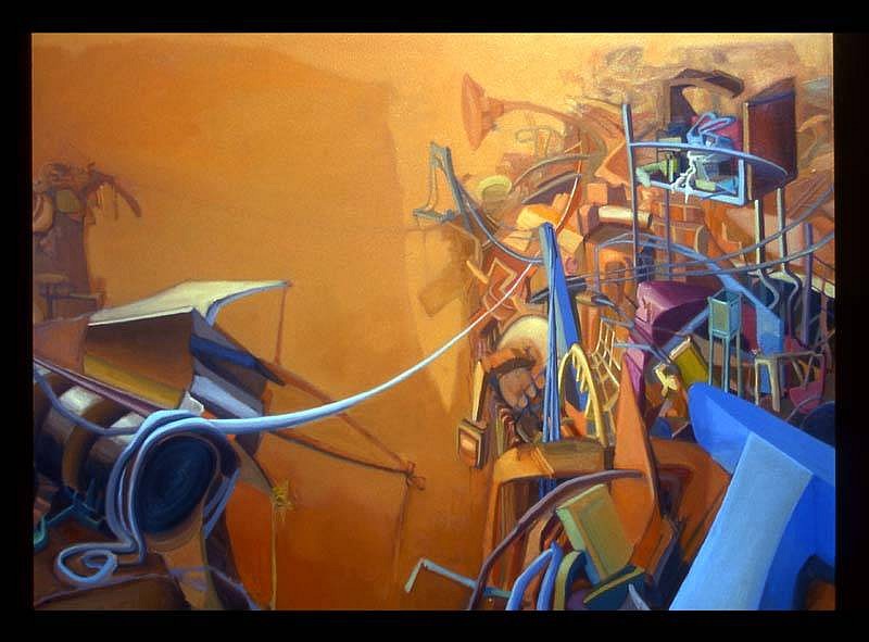 Julie Rofman
Cliffs, 2006
oil on canvas, 36 x 48 inches