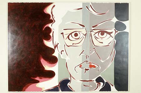 Jean Wall Penland
Self Portrait, 1988
acrylic on paper, 22 1/4 x 30 inches