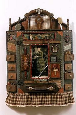 Kimberly Maier
The Pilgrim, 2001
assemblage, 40 x 53 x 9 inches