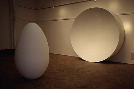 Jiri Mateju
Light and Space/Presumptions of Reality, 1994
laminate and paint with white glass pigment, 191 x 114 cm320 x 320 x 60 cm