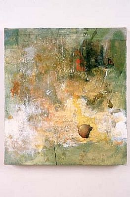 Kevin Larmon
H.R., 1992
oil and collage on linen, 20 x 18 inches