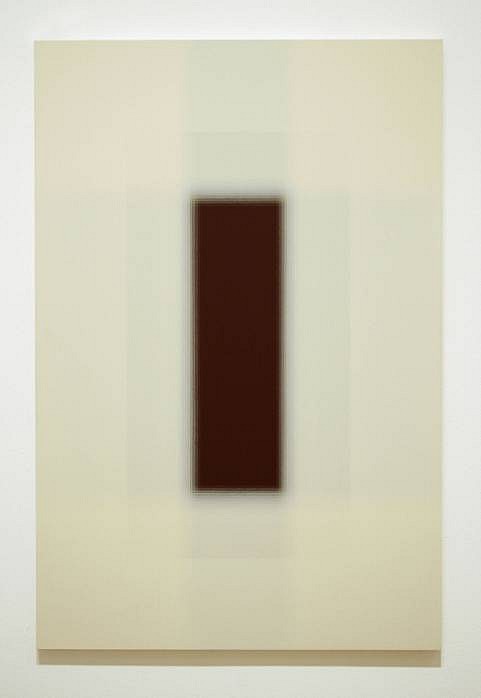 Patsy Krebs
Untitled H.D. (Ivory/Maroon), 2007
acrylic on wood panel, 30 x 20 inches