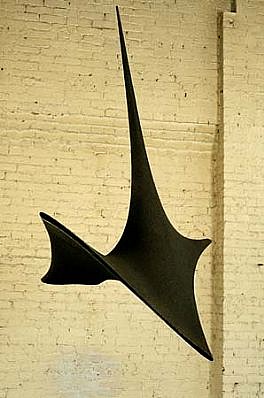 Steve Keister
Sting Ray, 1986
fiberglass, epoxy, resin, iron grit, 69 x 40 x 37 inches