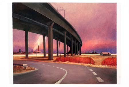 Michael Kelly
The Road West, 2002
oil on linen, 71 x 92 cm