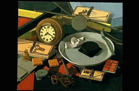 Tim Kennedy
Place Setting, 1995
oil on linen, 34 x 40 inches