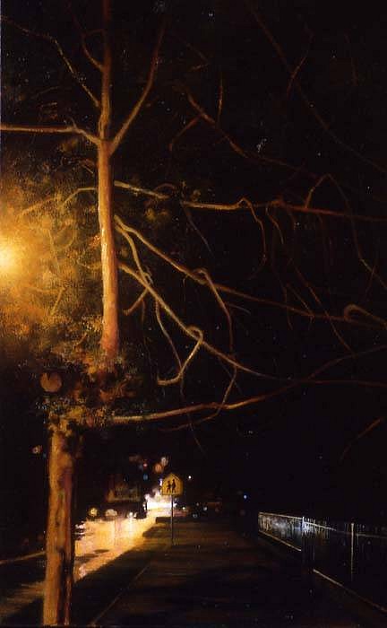 William Kennon
Night Tree 1, 2006-2007
oil on linen, 18 x 12 inches