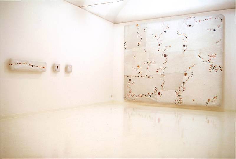 Junko Imada
Yume (Colinne's Dream), 2007
polyester foam, crey for children, cotton threads, 280 x 400 cm
Naviglio Modern Art, Milan