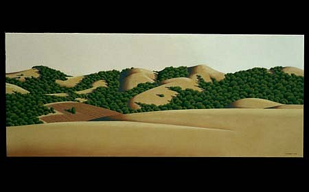 Ray Jacobsen
Evening Hills 2, 2003
oil, 20 x 48 inches