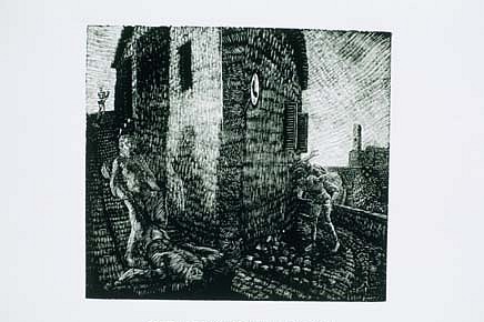 John Jacobsmeyer
Transposition, 2000
wood engraving, 7 x 7 inches