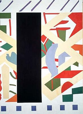 Shirley Jaffe
Stripes, 1993
210 x 160 cm
