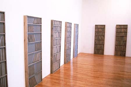 Carla Johnson
Wall-Relief Bookshelves, 1990
wood, 72 x 24 x 4 inches
