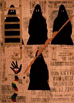 Charles Hovland
Day of the Heartbreak, 1988
oil on plywood, 40 x 30 inches