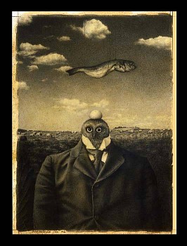 Brian Haverlock -&nbsp;Portrait of a Man in Front of a N. Dakota Landscape