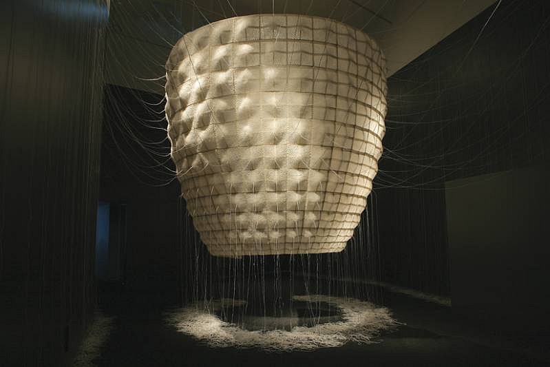 John Grade
Meridian, 2008
rubber, fabric, cast foam, monofilament, 156 x 180 x 180 inches