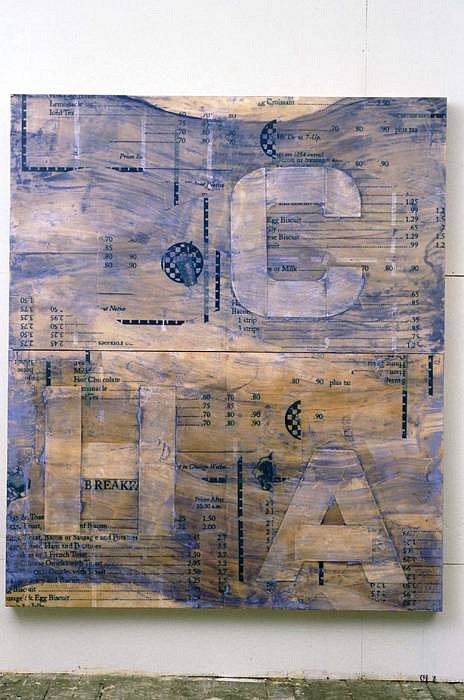 Guy Goodwin
Chauncy Flats, 1996
mixed media on wood, 72 x 84 inches