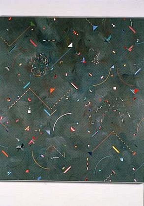 Vincent Falsetta
88 - 3, 1988
acrylic on canvas, 70 x 65 inches