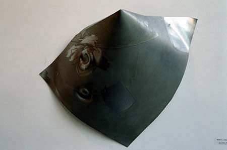 Rebecca Forster
Molten Mountain, 2000
etched and beaten zinc, 28 x 65 x 54 cm
