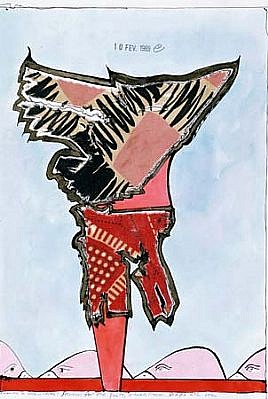 John Evans
10 Fev 1989, 1989
collage, ink, watercolor, 11 x 8 inches
