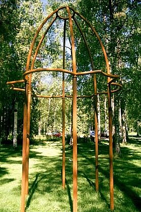 William Dennisuk
Concepts of Time, 1999
iron rust, 72 x 72 x 216 inches