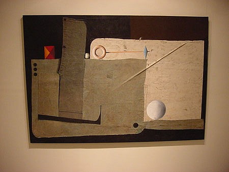 Jorge Diciervo
Realismo Demasiado Angosto II, 2003
acrylic on canvas, collage, 140 x 200 cm