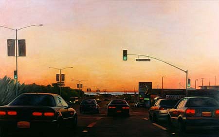 Jessica Dunne
Sloat at Sunset, 1996
oil on linen, 60 x 92 inches