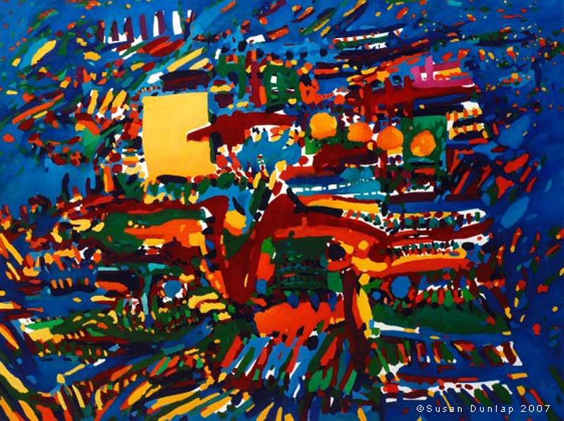 Susan Dunlap
Keyways, 2000
oil, 48 x 60 inches