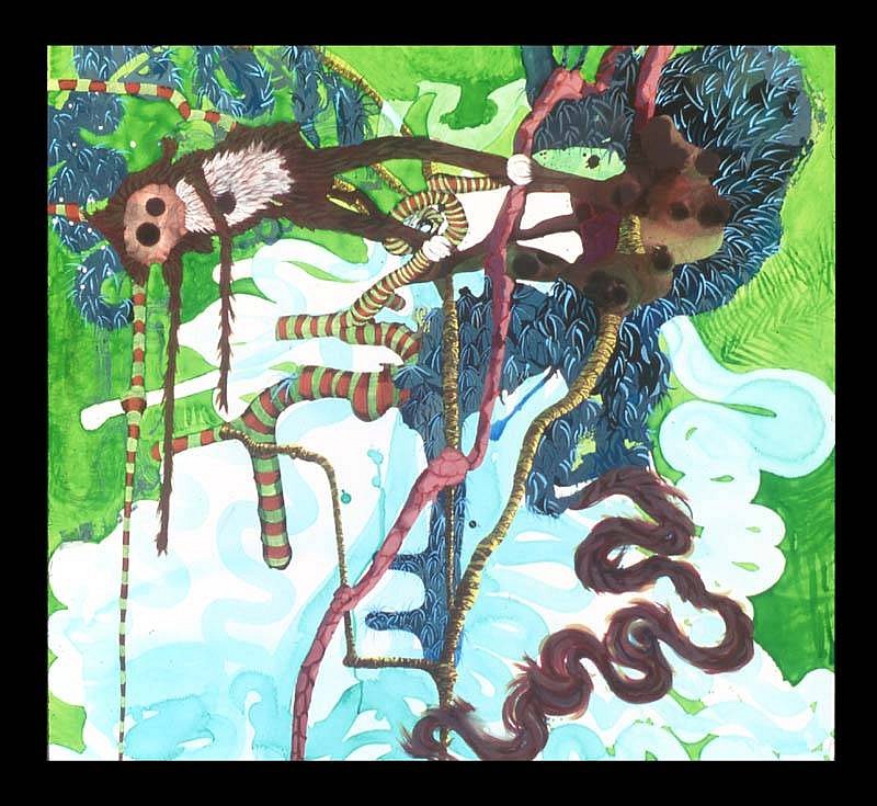 Elisabeth Condon
Monkey, 2006
acrylic on linen, 36 x 36 inches
