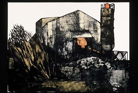 Robert Connell
Gravel Plant, 2004
sumi ink and gouache on paper, 22 x 30 inches